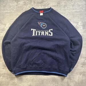 Y2K Tennessee Titans Embroidered Reebok Crewneck